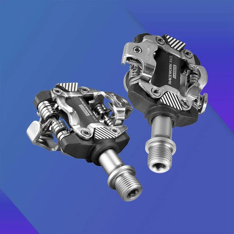 Велосипедные педали RACEWORK для горного велосипеда самоблокирующиеся SPD подшипник