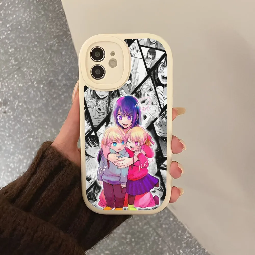 Oshi No Ko Anime Phone Case Hard Leather For iPhone 14 13 12 Mini 11 14 Pro Max Xs X Xr 7 8 Plus 6 6s