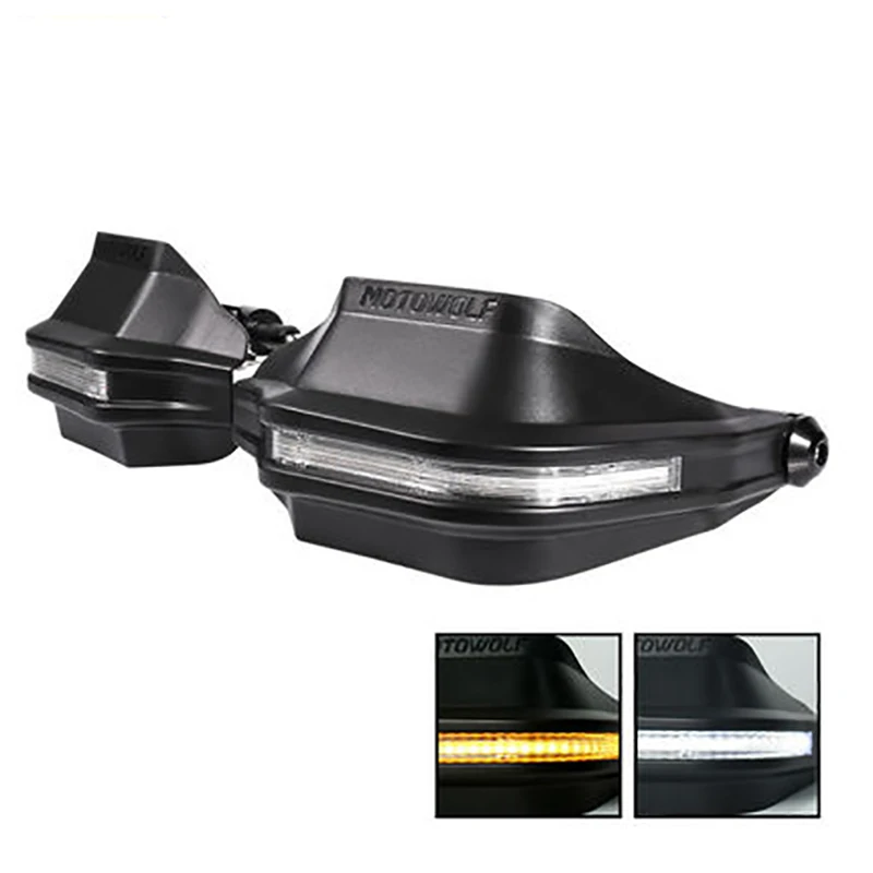 

Защита рук мотоцикла для HONDA NC750X CB300R CB190 CB150R, защитная ручка, ветрозащитная защита руля со светодиодным поворотом