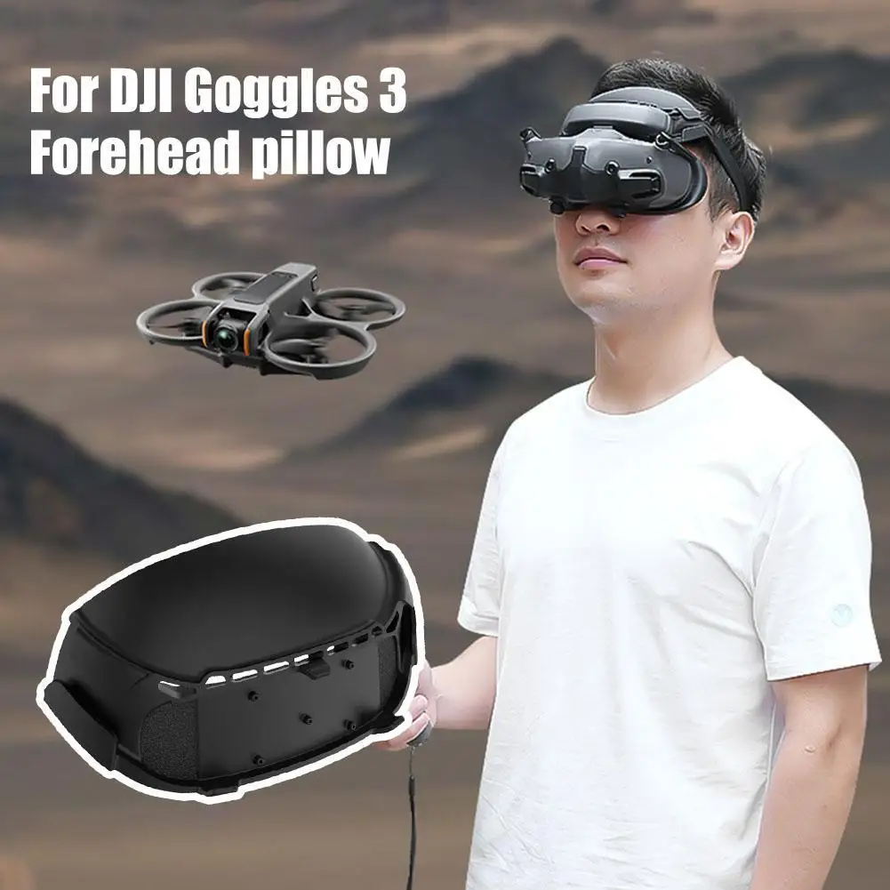 Лобная подушка для DJI Goggles 3 Передняя лобная Подушка маска снижения давления Avata 2