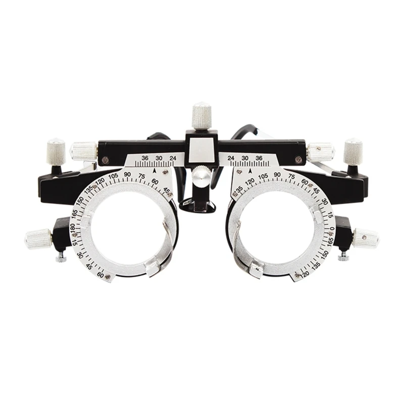 

Optical Trial Lens Frame Adjustable Temple Length & Nose Rest Stainless