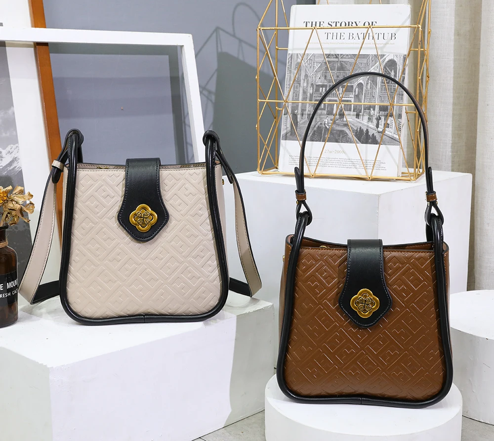 

PRHA Luxury Designer Handbag Classic Clutch Shoulder Crossbody HandBag With Zipper Closure For Women