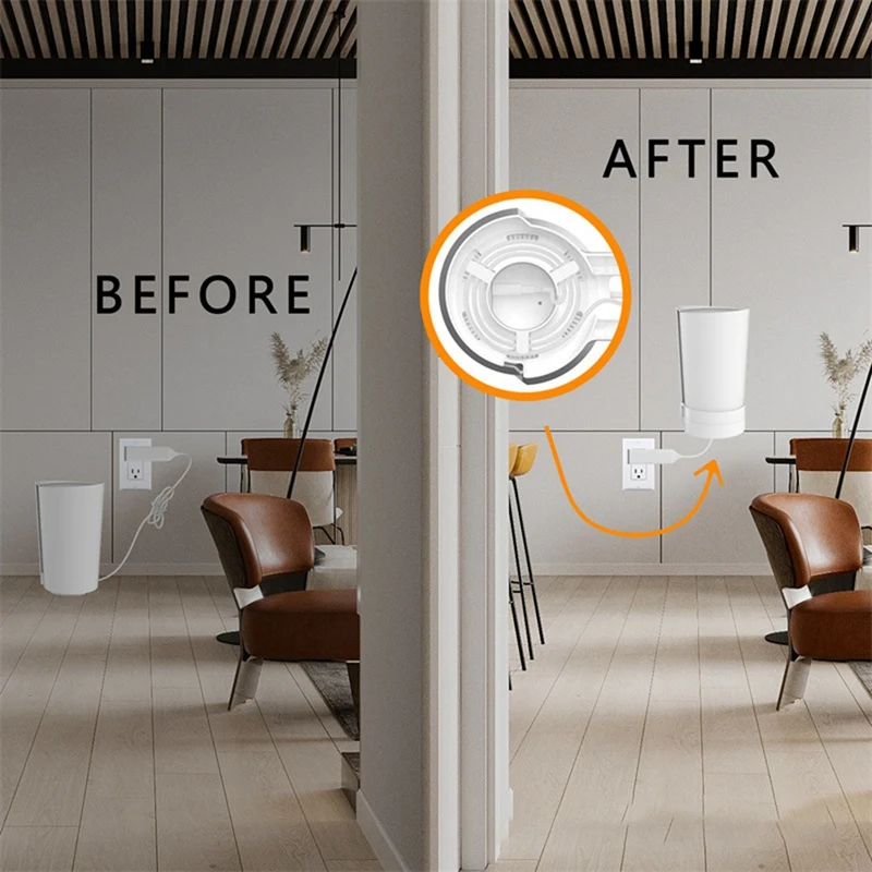 Настенное крепление для TP-Link Deco X90 X95 XE200 Wi-Fi 6 настенный кронштейн с органайзером