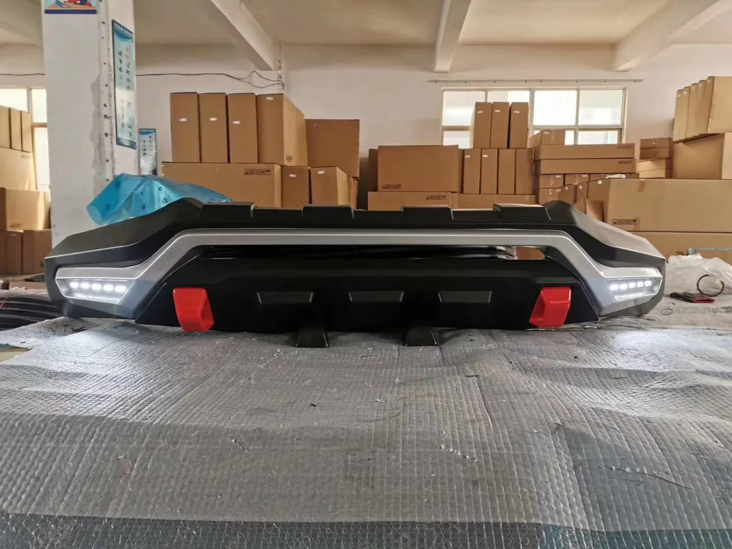 Новинка 2020 аксессуары 4x4 окрашенная бычья планка пластиковый передний черный +