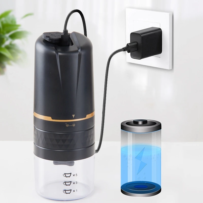 Электрическая кофемолка портативный аппарат для приготовления эспрессо