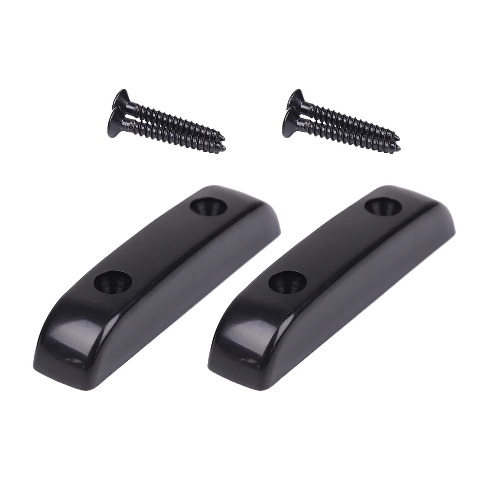 

2 Sets Bass Thumb Rest Guitar Thumbrest Mounting Screws Accessories Refer Plastic Finger