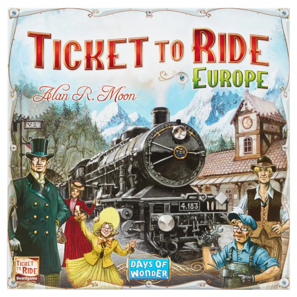 

Настольная игра билетов на езду по Европейской стратегии для возраста 8 лет и старше, из Asmodee вечерние games epic games