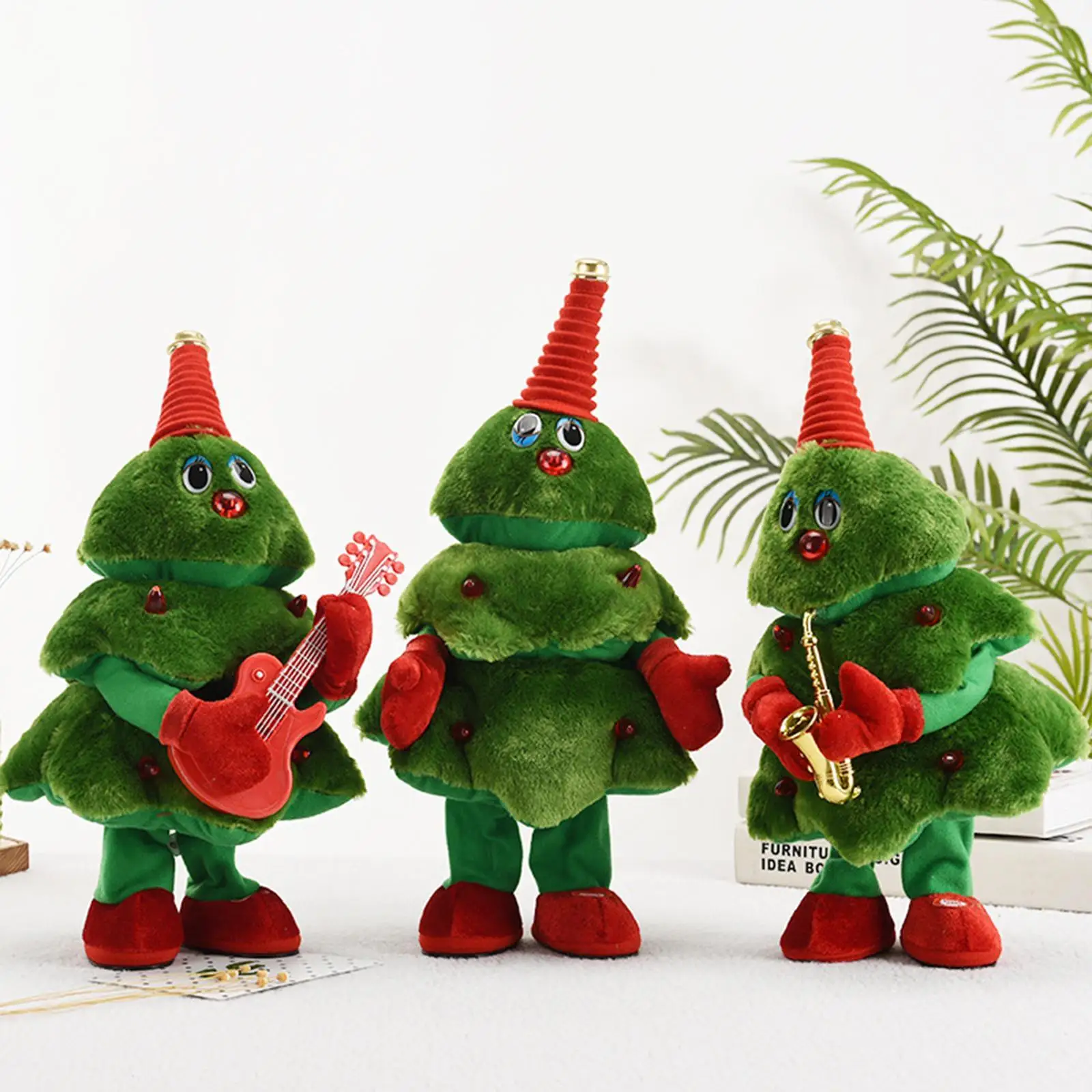 

Christmas Electric Plush Toys Funny Singing Dancing Music Xmas Tree Doll Toy For Girl And Boy Gifts 2023 Navidad Noel Decor