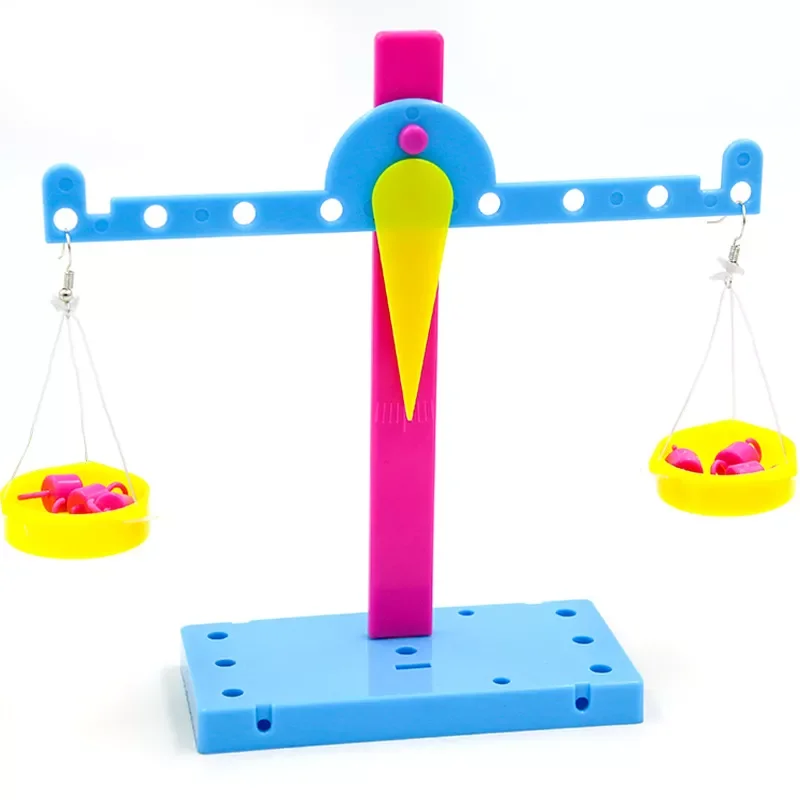 

Lever Principle Balance Scale Early Educational Toy kids Experiments Material Physics Teaching Tool DIY Combination Toys