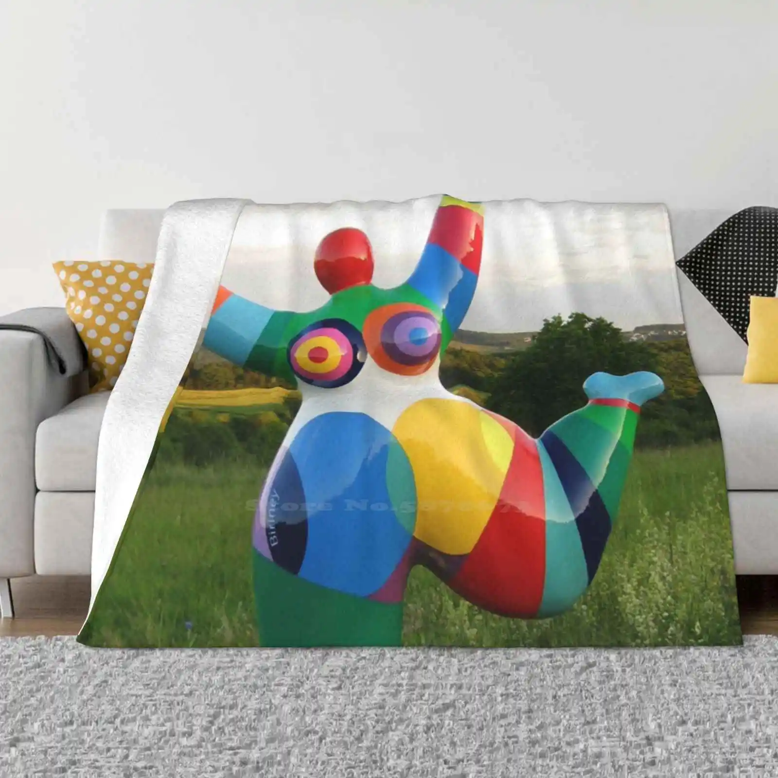 Biriney Nana-Tribute To Niki De Saint Phalle все размеры мягкое одеяло домашний декор постельные