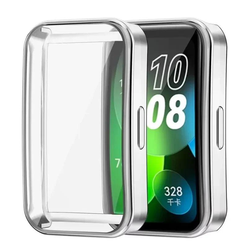 Чехол из ТПУ для Huawei Band 10, защитный чехол от царапин для экрана Huawei Band 9, бампер, чехол для Huawei Band 8, аксессуар (art.: 3920d00beb8a5) - 3920d00beb8a5