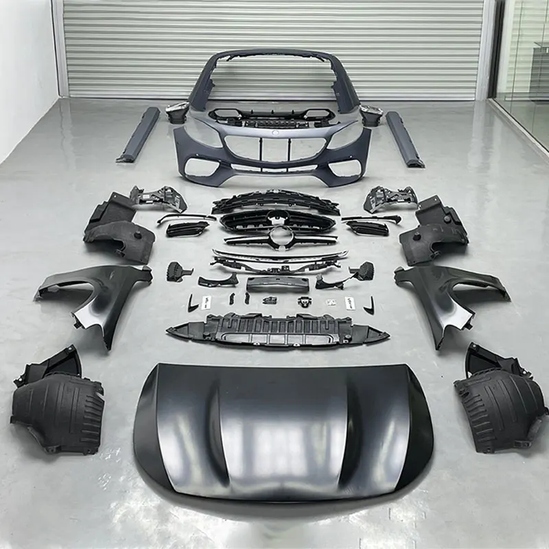 Для 2016-2020y E class W213 обновление до E63 комплекты кузова автомобиля бампер