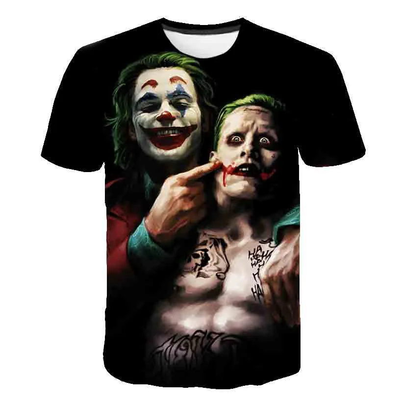 

Fashion Vintage Clown Print Men's T-Shirt Summer Oversized Short Sleeve Male T-Shirts Harajuku T Shirts Men Camiseta Tops Tees