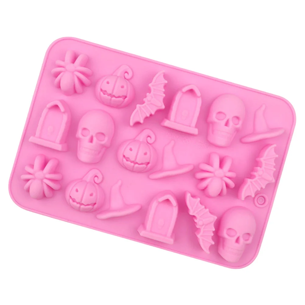 Gummies шоколадные формы силиконовые для выпечки конфет кубики льда торт Хэллоуин