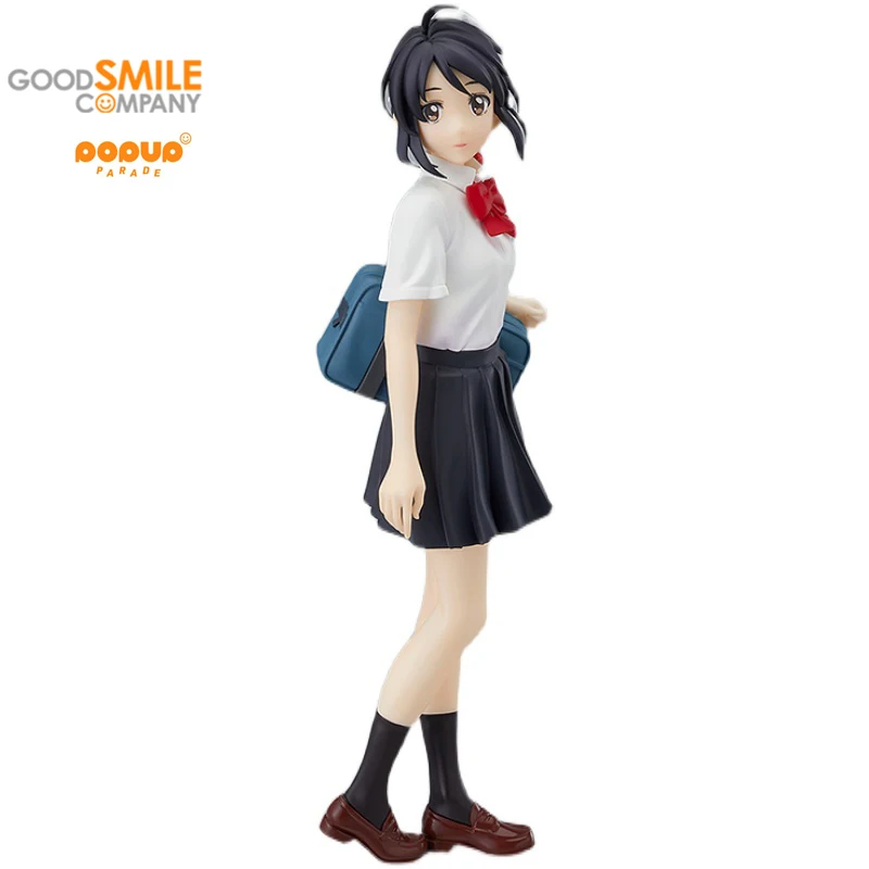 

Оригинальный подлинный синхронный парад GoodSmile Mitsuha Miyamizu с вашим именем, экшн-аниме фигурка кукла модель игрушка, милый косплей
