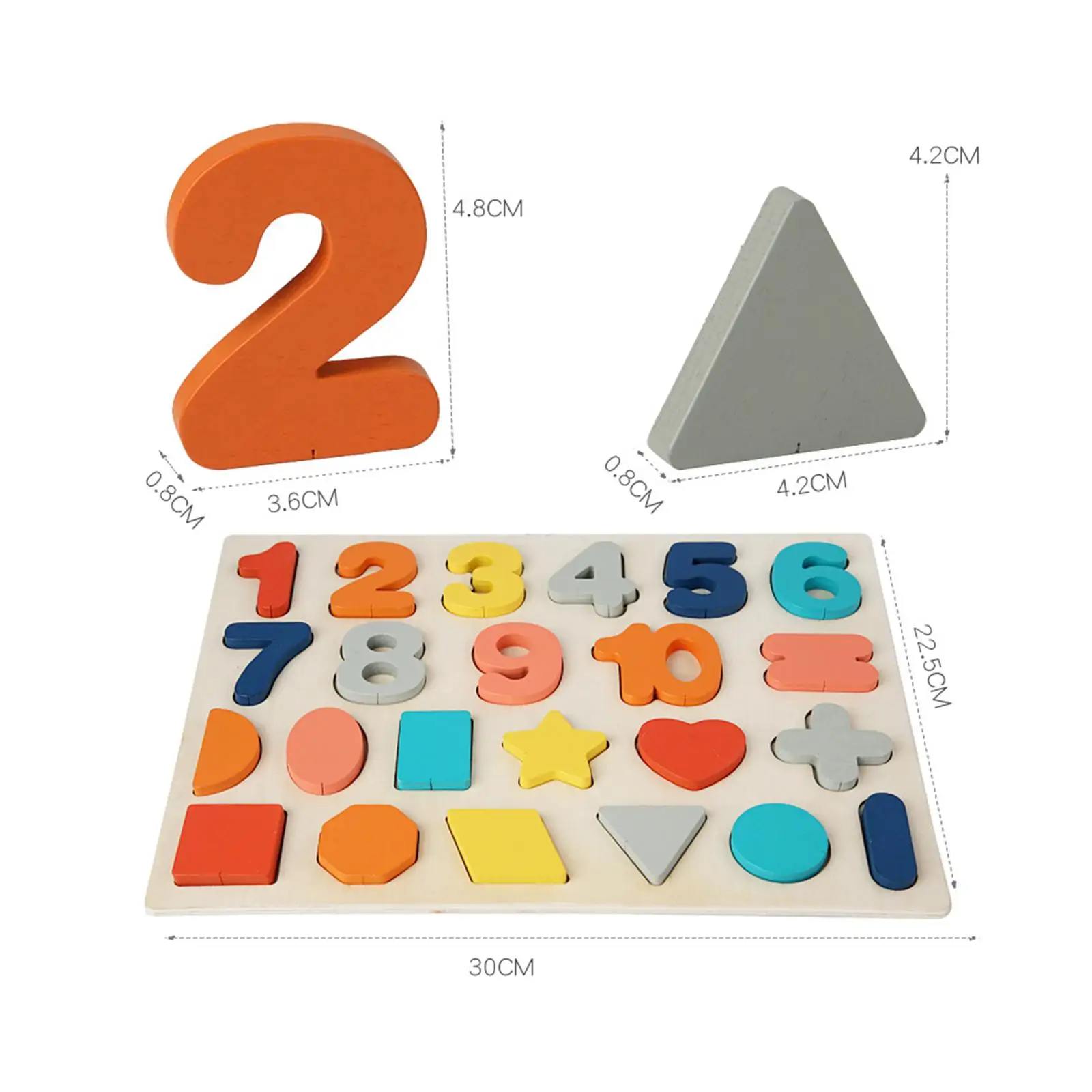 

Игрушки Монтессори в форме цифр для раннего развития, подарок, Интерактивная 3D деревянная головоломка, детская игрушка для дошкольного возраста, домашняя игрушка