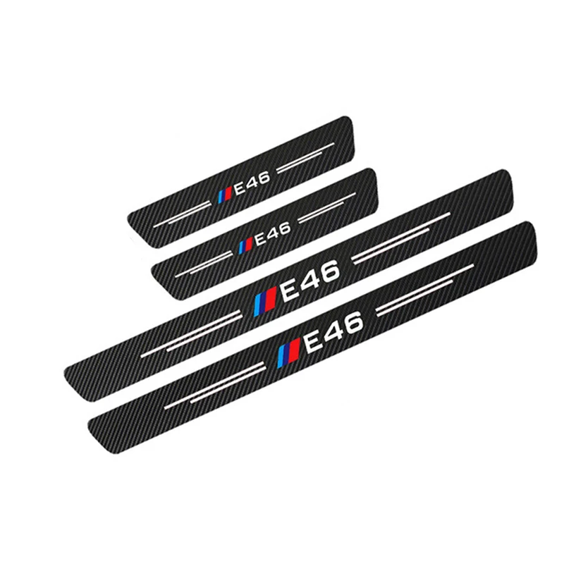

4pcs Car Sticker Door Decoration Modified Protection For BM E30 E34 E46 E60 E90