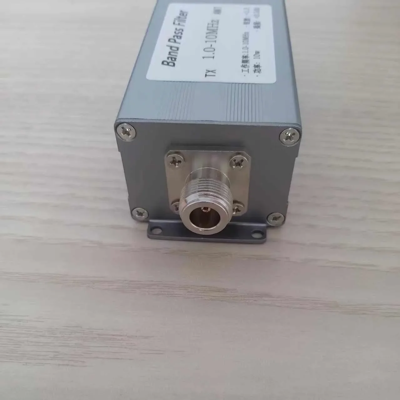 Фильтр Bandpass BPF коротковолновый 1-10 МГц N-Разъем 10 Вт для связи защита от помех
