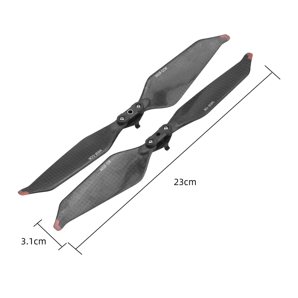 4 пары 9453F Пропеллер из углеродного волокна для DJI Mavic 3 Складные быстросъемные