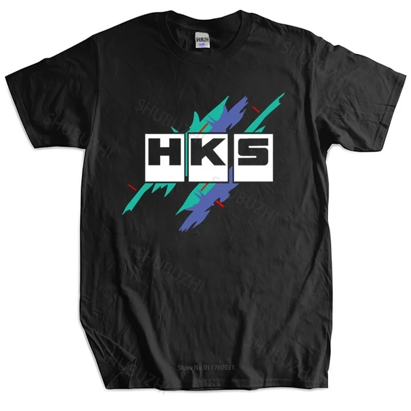 

Mens T-shirt Euro size TOPS Limited HKS Power and Sportser Performance Turbo unisex tee-shirt women top tees