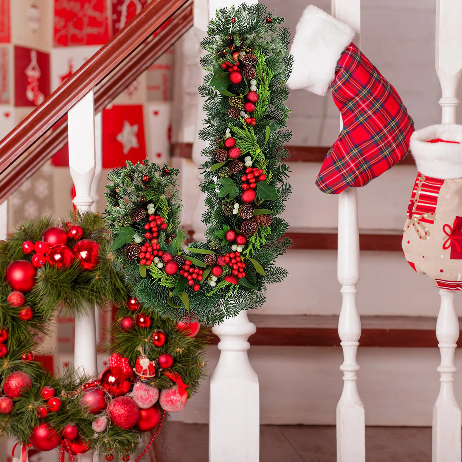 2 шт. венки в форме конфеты обручи рождественские леденцы декоративные петли