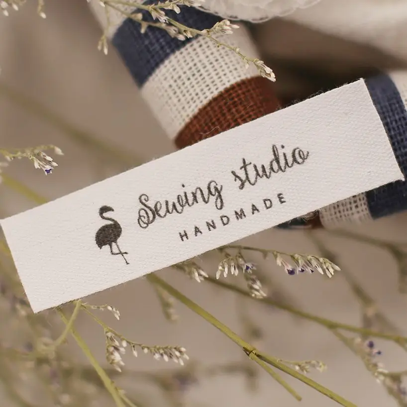 

15*60mm Personalized labels, Custom Brand Labels, Customized Clothing Labels, Cotton Tape Labels, Customized Washable Labels