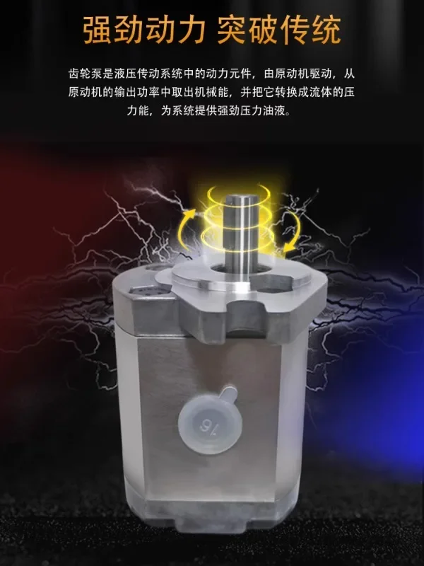 Шестеренный насос HGP Гидравлический масляный HGP-1A-F1R/1A-F2R/F3R/F4R/F5R/F6R/F7R/F8R