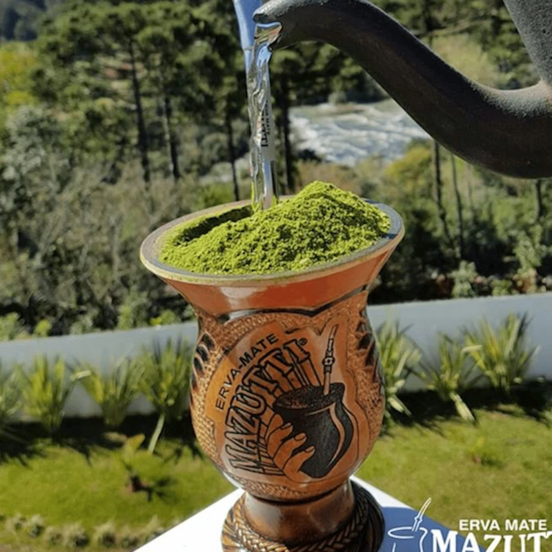 Роскошная оригинальная Аргентинская нержавеющая сталь Yerba Gourd Mate чайная кружка
