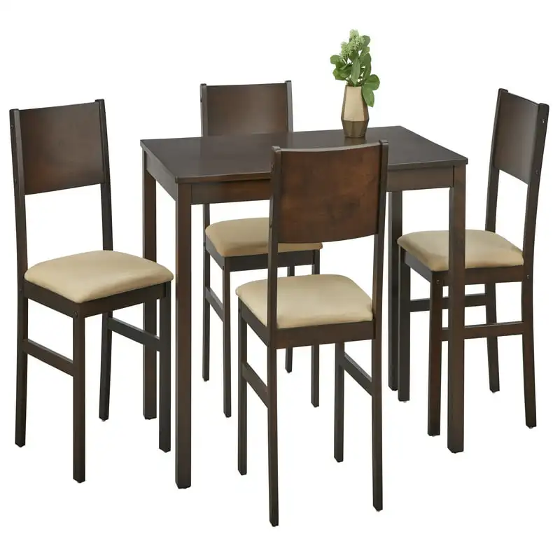 

5-Piece Dining Set, Espresso Water bottles Cups Sublimations blanks Kawaii Tumbler with straw Fathers day gifts Sailor moon