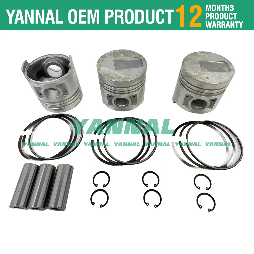 S3Q2 S3Q2T Комплект для капитального ремонта двигателя Mitsubishi Caterpillar 303.5C 303C CR