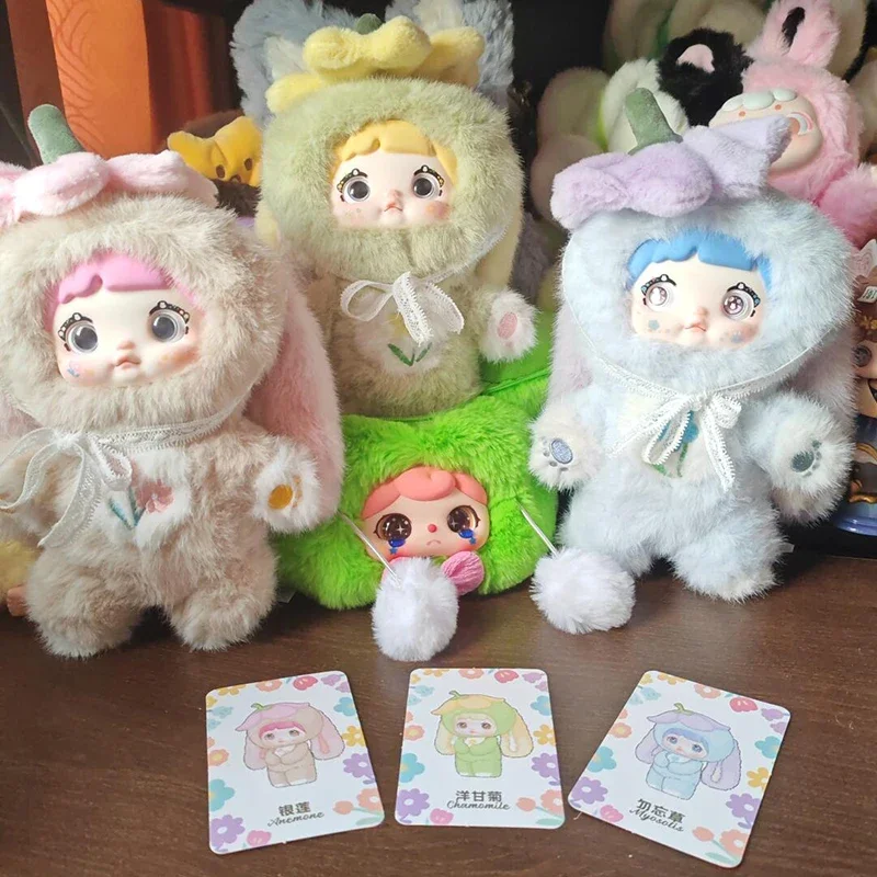 Nommi Garden Rabbit Series Blind Box Anime Action Figure Guess Bag Cute Doll Mystery Collection Model Figurine Toys
