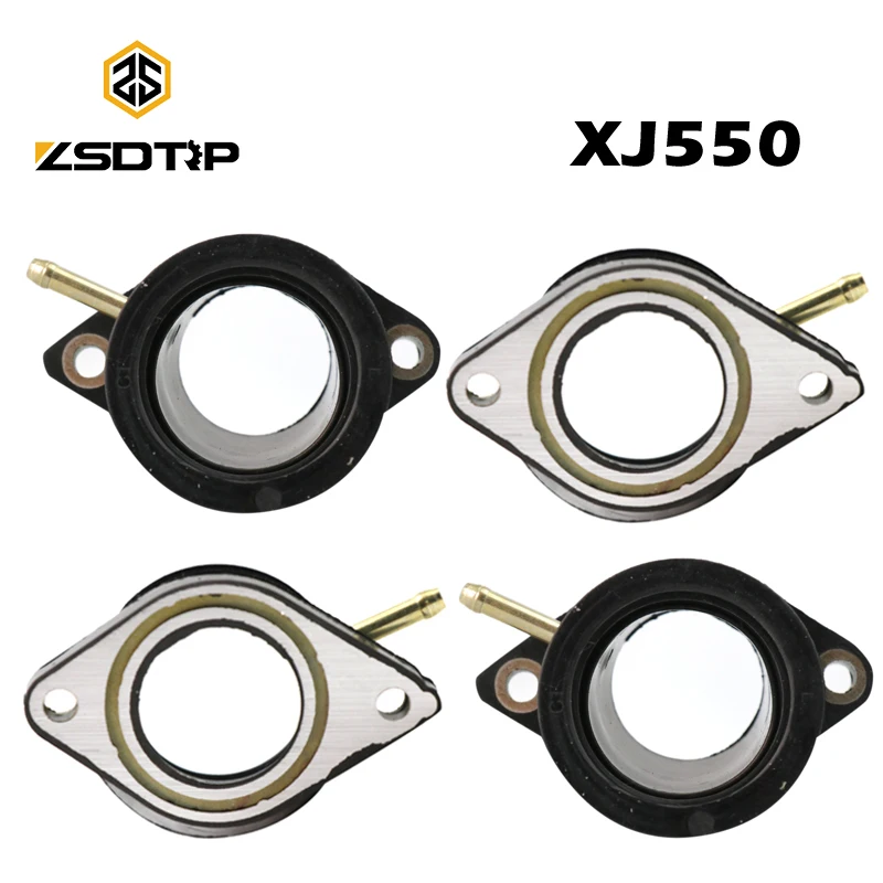 

ZSDTRP 4 шт. КАРБЮРАТОР впускной коллектор сапоги для Yamaha XJ550 Maxim XJ550R Seca 1981-2003