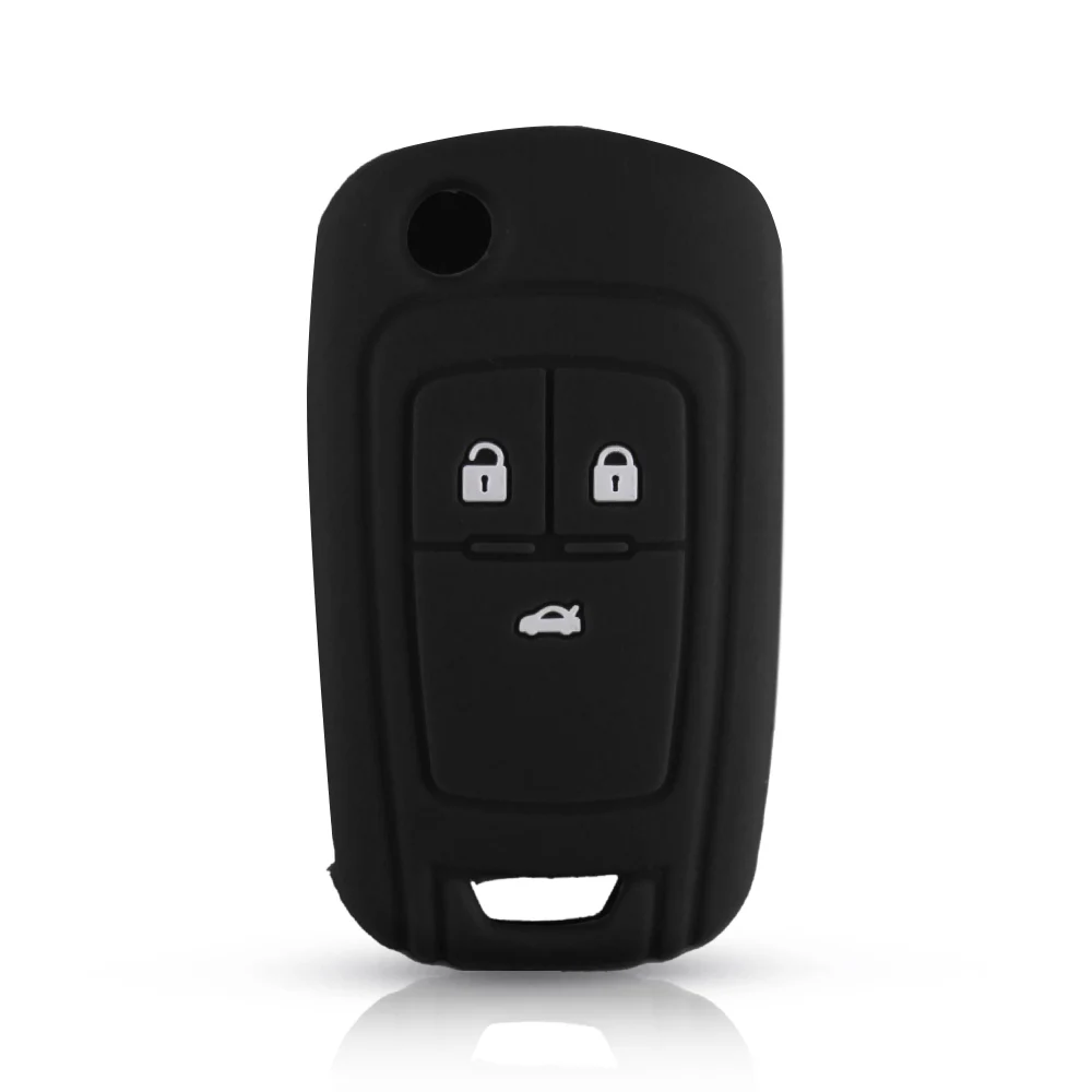 

Чехол для автомобильного ключа KEYYOU 2/3BT, силиконовый резиновый чехол для Chevrolet Cruze, Aveo, Camaro, Epica, Lova, Sail, Spark, OPEL, Astra, Corsa