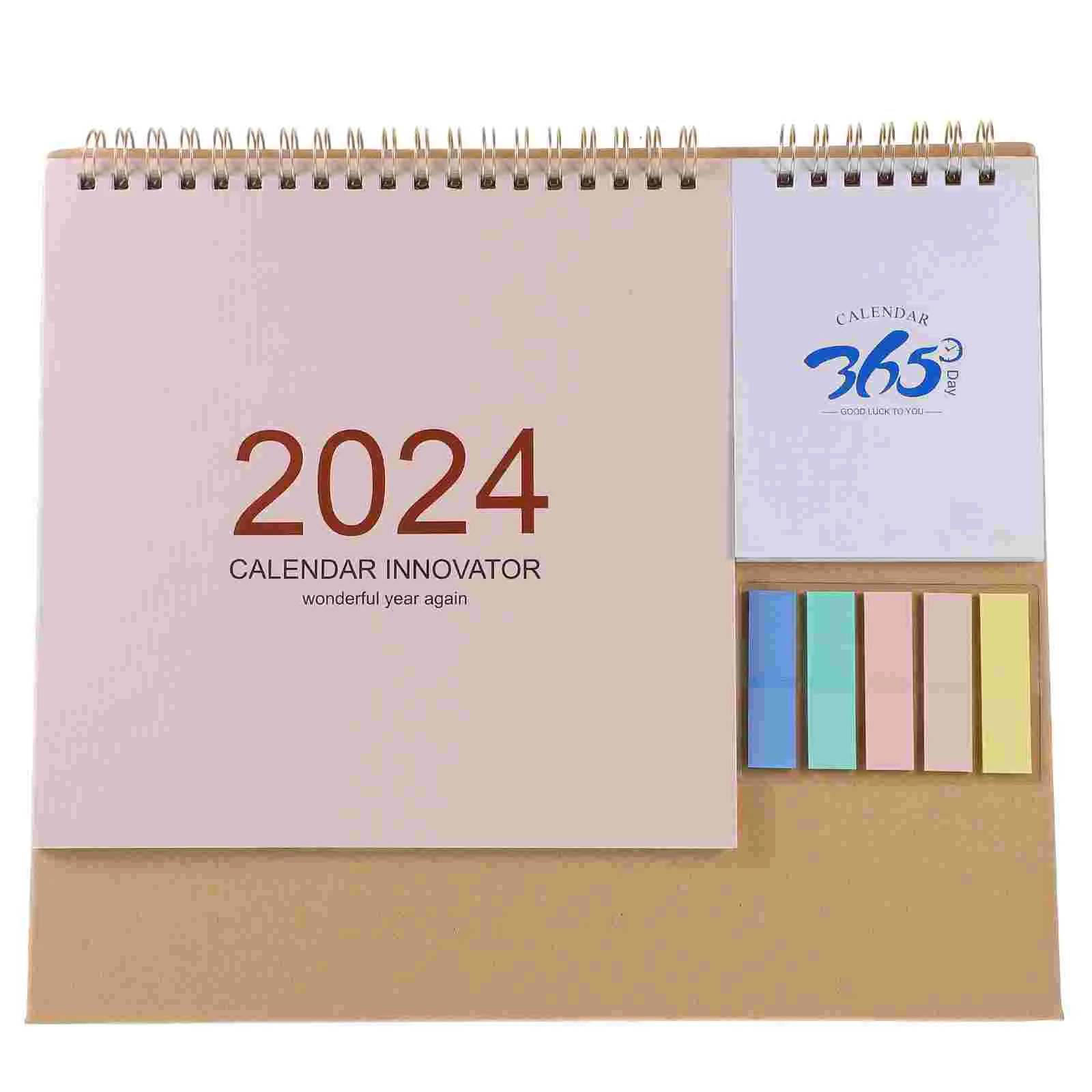 

Modern Style Desk Calendar Minimalist Tabletop Paper Calendar Daily Planning Office Calendar