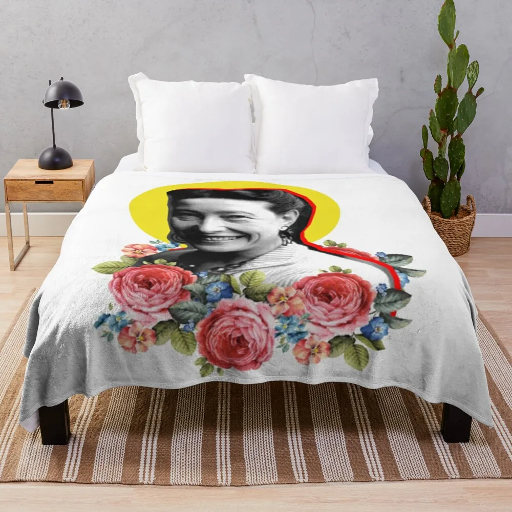 

Simone de beauvoir Throw Blanket Decorative Blankets Sofas
