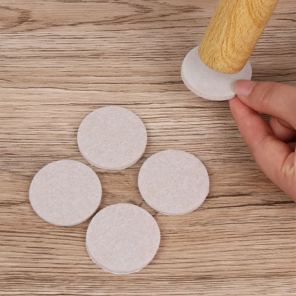 

1set Soft Bumper Furniture Leg Pads Self-adhesive Floor Protector Table Chair Fittings Thicken Anti-slip Rub Mat Tools
