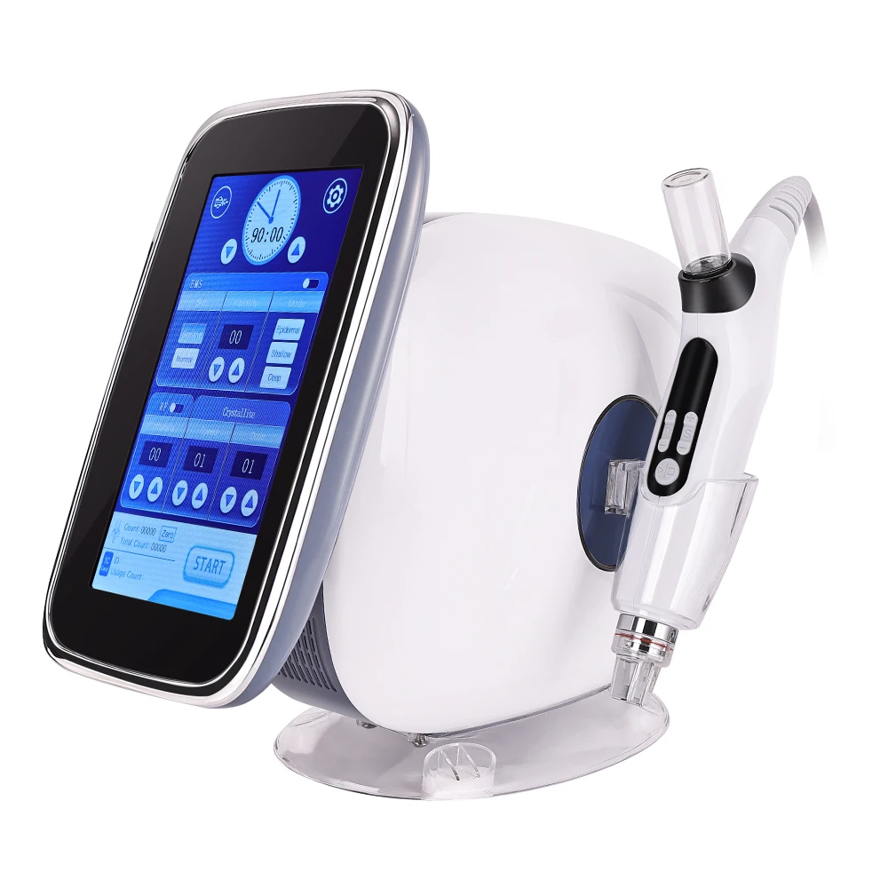 

EMS RF 2 IN 1 Meso Gun Microneedle Mesotherapy Injector No Needle Facial Moisturizing Skin Care Device Face Lifting Salon Tool