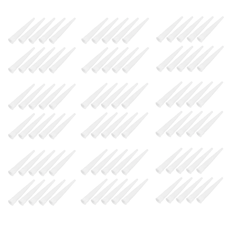 

100 шт., пластиковые насадки-удлинители