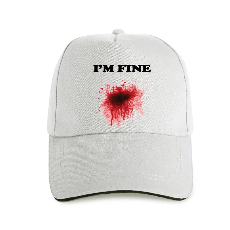 Модная новая Кепка дешевая мужская бейсболка с круглым вырезом забавная I'm Fine