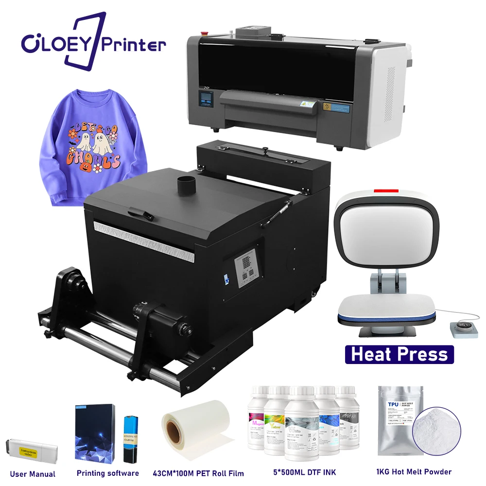 Принтер A2 DTF для XP600 Impersora a2 dtf печатная машина футболок термопресс трансферный