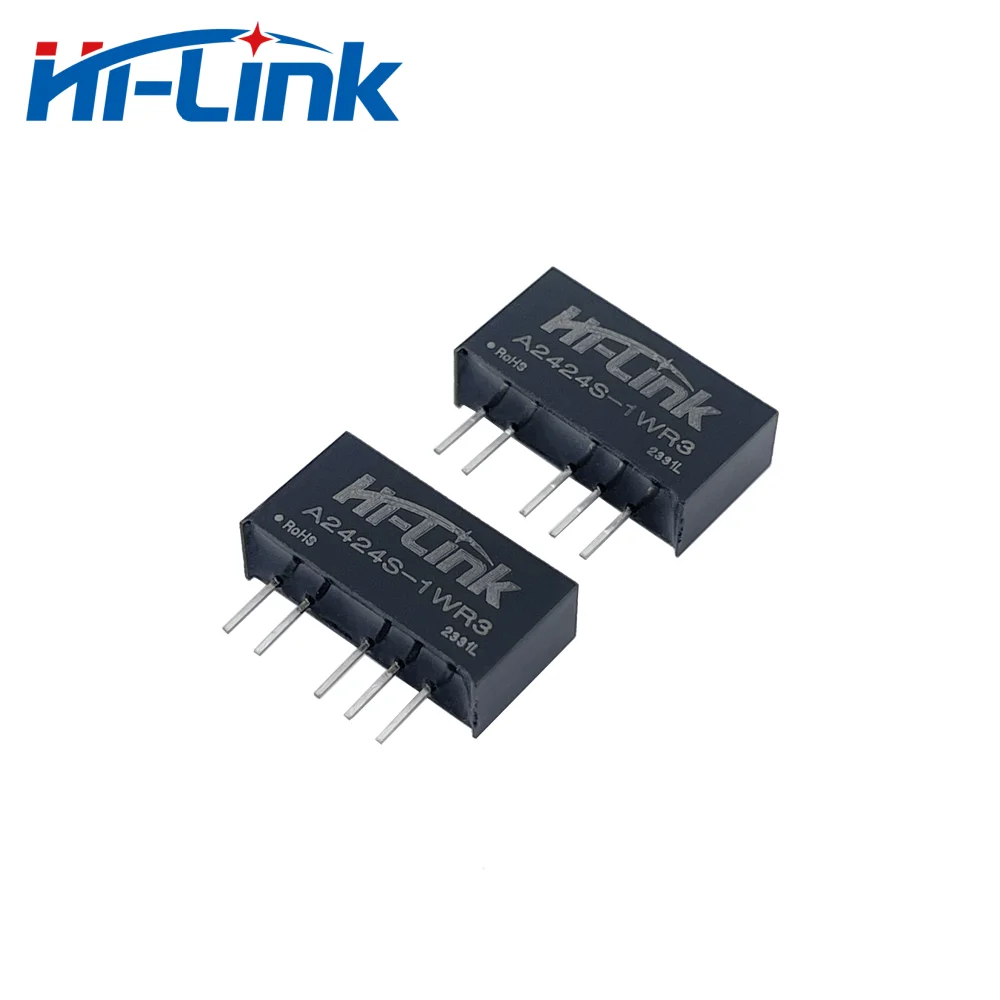 Изолированный модуль питания Hilink A2405S-1WR3 A2412S-1WR3 с двойным выходом DCDC 24В на ±3.3В, ±5В, ±9В, ±12В, ±15В, ±24В, 1Вт (art.: 3920d9fb8bc65) - 3920d9fb8bc65