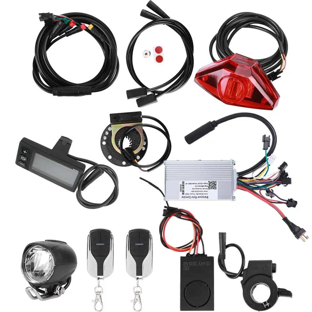 

Controller Kit Electric Bike Universal 36V/48V 250W/350W Controller Modified Accessories Set for Electric Bicycle E-bike Scooter