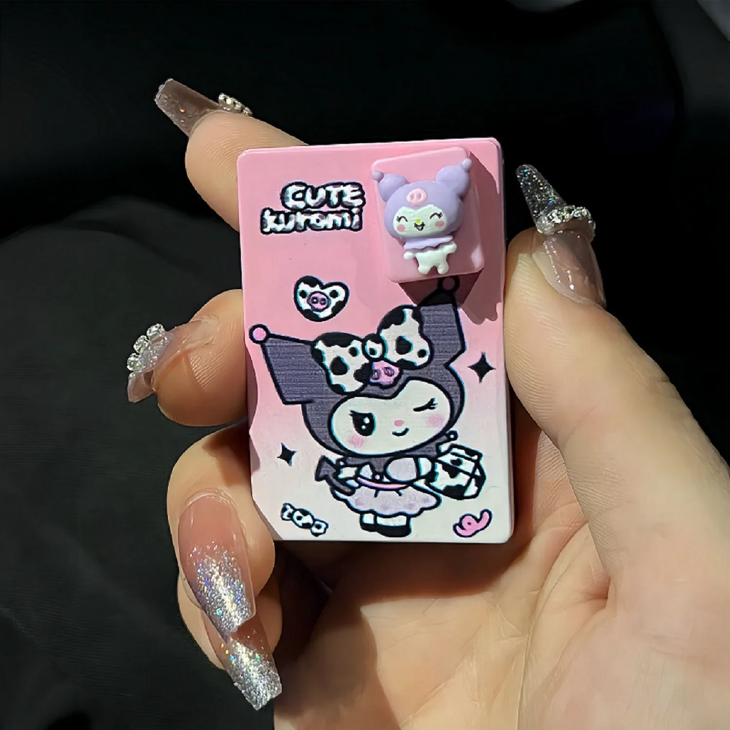 Металлический реактивный фонарь ветрозащитная зажигалка Hello Kitty Kawaii MyMelody Kuromi Cinnamo