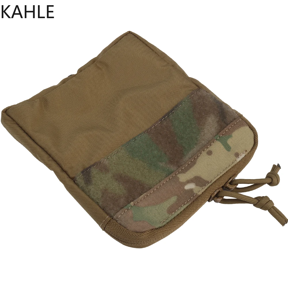 Фото Тактический нагрудный жилет Kahle Zipper Bag DOPE с передним клапаном, вставкой-кенгуру и полуместом для кармана, нейлон, для FCPC V5 Plate Carrier, для охоты №3