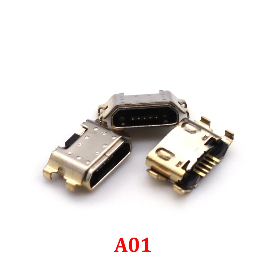 10 шт. USB-разъем для зарядки Samsung A01 A11 A21 A20S A31 A51 A71 A30 A50 A70 A32 A52 A72 A300 A500 A320 A520 док-разъем