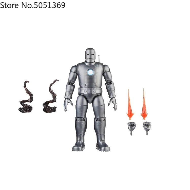 

Экшн-фигурка из фильма «Легенды Marvel» на 60-летие, железный человек, MK1, модель куклы