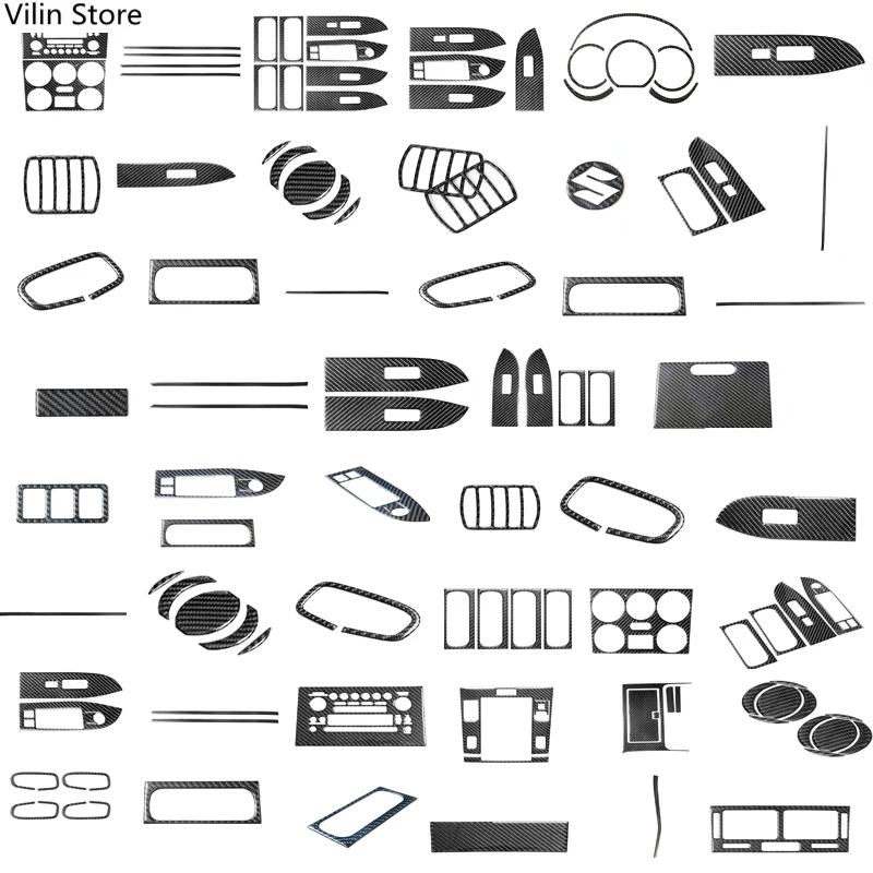 

Для SUZUKI GRAND VITARA 2006-2009 автомобильные наклейки для защиты от запотевания воздуха подождите автомобильные аксессуары интерьерные черные наклейки из углеродного волокна декоративные