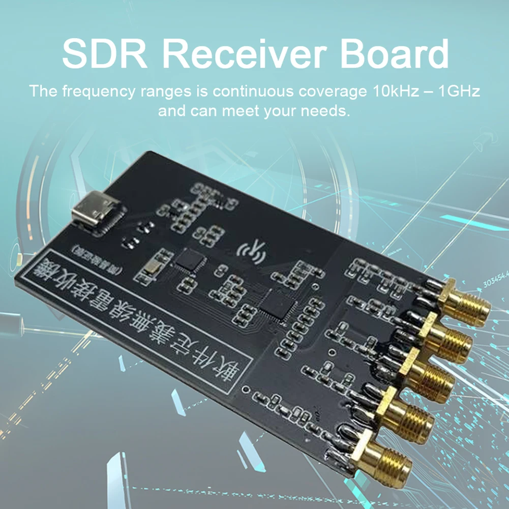 Мощный портативный SDR-ресивер 10 кГц ~ 1 ГГц Любительский радиоприемник HF AM FM SSB CW