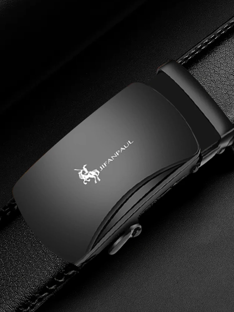 Ремень мужской с автоматической пряжкой люксовый пояс металлической