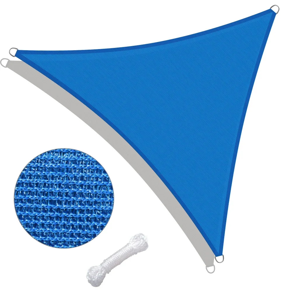 

3' x 3' x 3' Triangle Sun Shade Sail/ Blue
